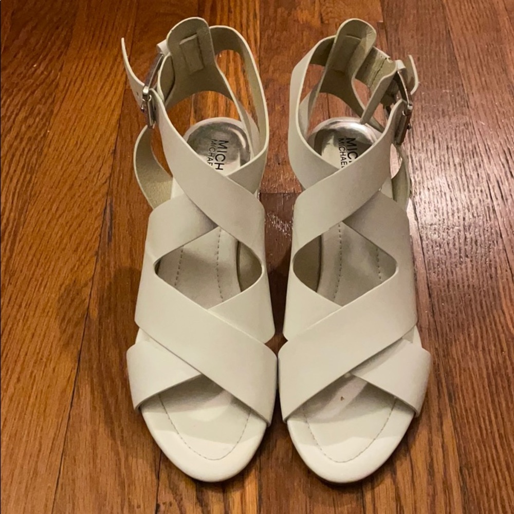 Michael Kors white sandal